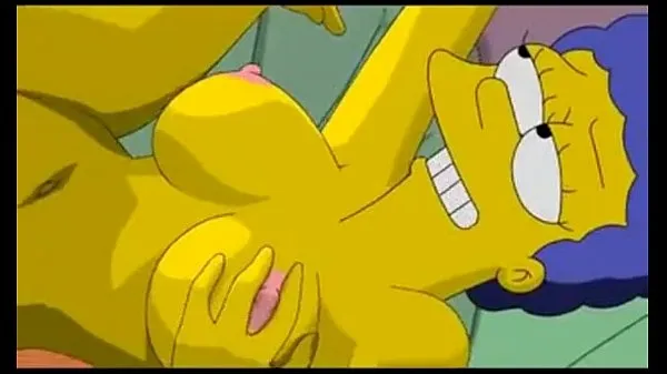 Varmt Simpsons frisk rør