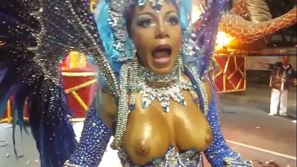 Varmt paulina reis with big breasts at carnival rio de janeiro - muse of unidos de bangu frisk rør