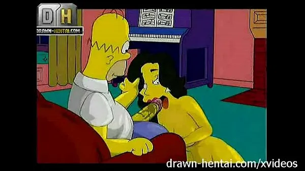 Varmt Simpsons Porn - Threesome frisk rør