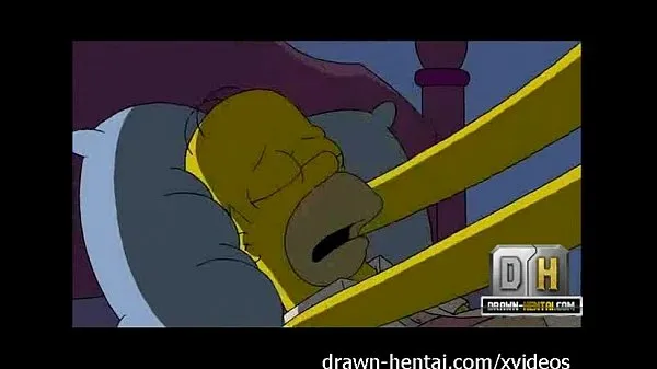 热的 Simpsons Porn - Sex Night 新鲜的管