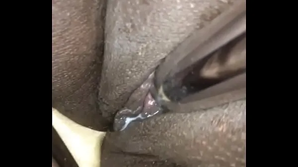 热的 Vibrating my wet pussy 新鲜的管