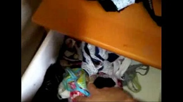 Hot sisters thong collection and dirty thongs/clothes fresh Tube