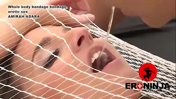 Ống nóng Whole-Body Bandage bondage,erotic Amira Adara tươi