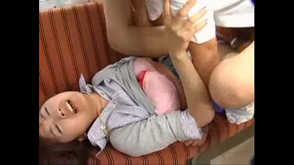 Varmt Japanese girl ravaged on train frisk rør