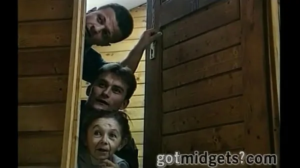 Forró Threesome In A Sauna with 2 Midgets Ladies friss cső