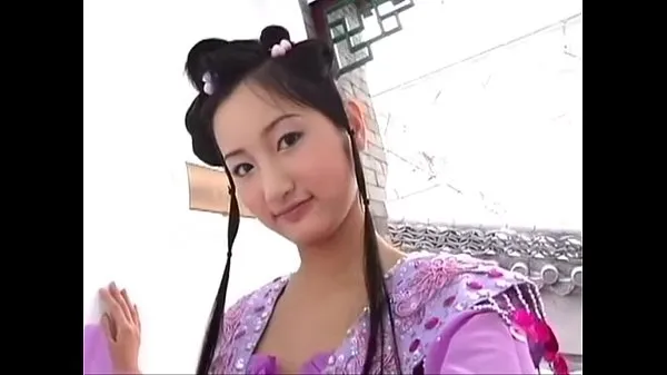 Kuuma cute chinese girl tuore putki
