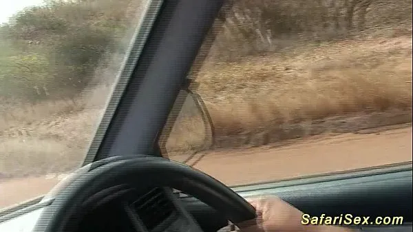Heiße Rücksitz Jeep Fick auf meiner Safari Sex Tourfrische Tube