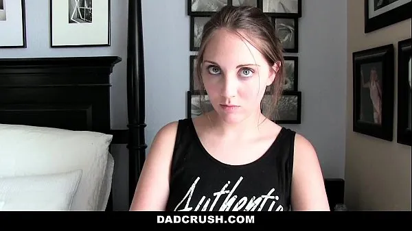 Forró DadCrush- Caught and Punished StepDaughter (Nickey Huntsman) For Sneaking friss cső