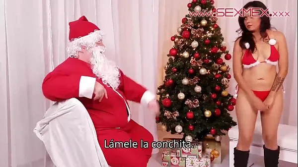 گرم Dirty Santa - Sexmex Christmas Feliz Navidad dirty old man تازہ ٹیوب