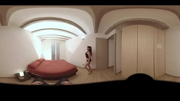 Tabung segar VR Porn Home Alone with Sara May panas
