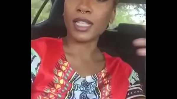 Tabung segar Ebony play with her pussy in public panas