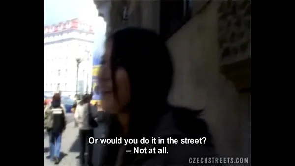 Varmt CZECH Street sex for frisk rør