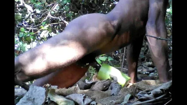 Forró Desi Tarzan Boy Sex With Bottle Gourd In Forest friss cső