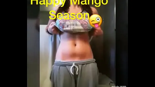 Forró Mango boobs beautiful nipples friss cső