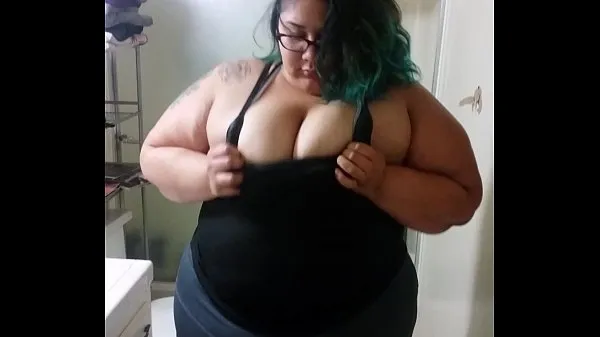 Varm Sexy BBW shower färsk tub