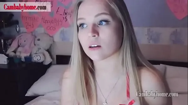 Varmt Teen Cam - How Pretty Blonde Girl Spent Her Holidays- Watch full videos on frisk rør