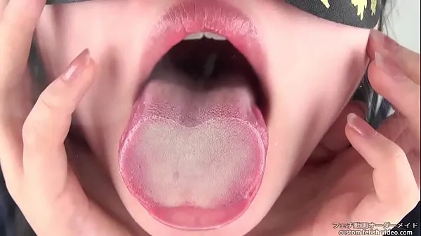 Varm Tongue spit Fetish färsk tub