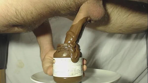 Ζεστό Chocolate dipped cock φρέσκο ​​σωλήνα