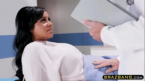 Vroča Doctor cures huge tits latina patient who could not orgasm sveža cev