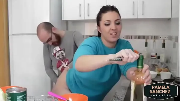 Hot Fucking in the kitchen while cooking Pamela y Jesus more videos in kitchen in pamelasanchez.eu fresh Tube