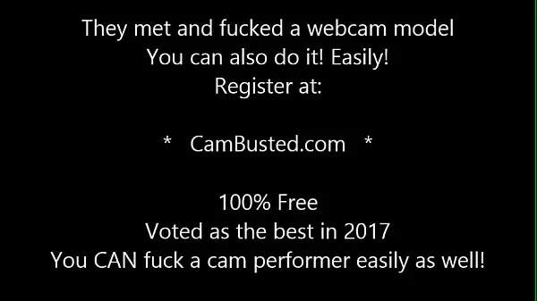热的 Cam Website Blonde met with a fan and got fucked 新鲜的管