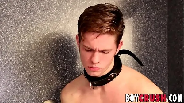 Hot Naughty slave Nico Michaelson has permission to jerk off fresh Tube