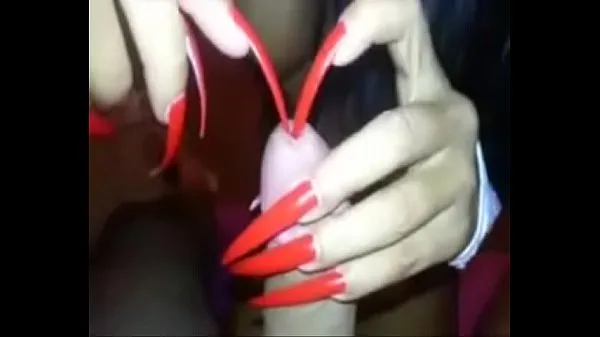 Tabung segar long sharp nails panas