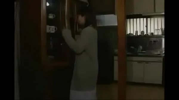热的 Japanese hungry wife catches her husband 新鲜的管