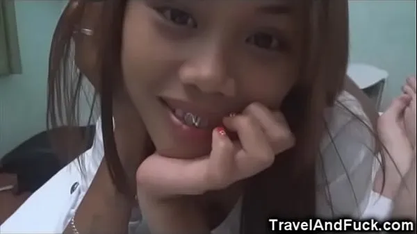 Vroča Lucky Tourist with 2 Filipina Teens sveža cev