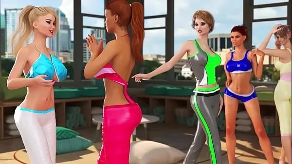 Tabung segar Futa Fuck Girl Yoga Class 3DX Video Trailer panas