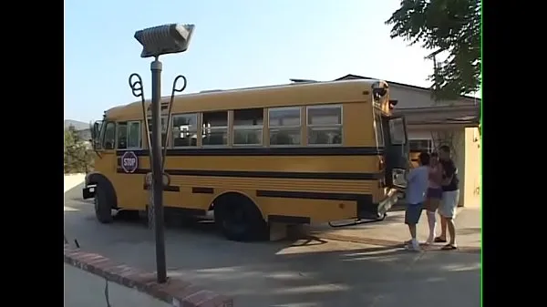 Where can we fuck - inside the schoolbus - lets do it أنبوب جديد ساخن
