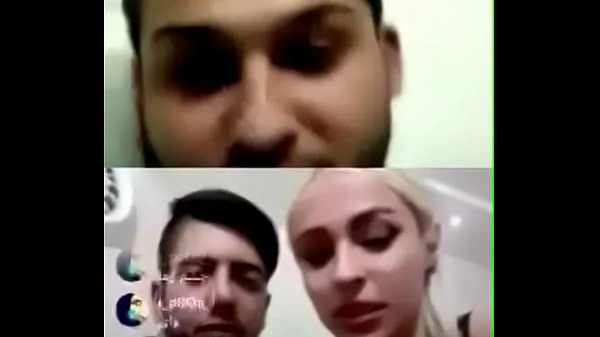 ร้อนแรง An Iranian girl sucks for her boyfriend on Live Insta หลอดสด