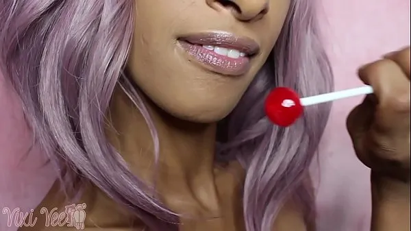 Longue Long Tongue Mouth Fetish Lollipop FULL VIDEO Tiub segar panas