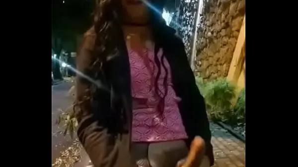 Hot Soraia Perola exhibiting in public (showing hard cock in the street fresh Tube