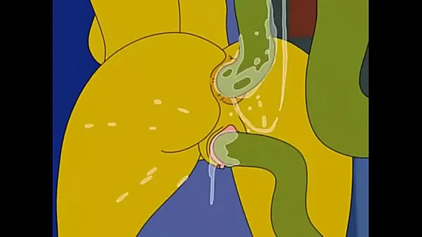 Ζεστό Marge alien sex φρέσκο ​​σωλήνα