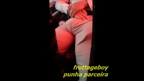 گرم Pacotudo no ônibus تازہ ٹیوب