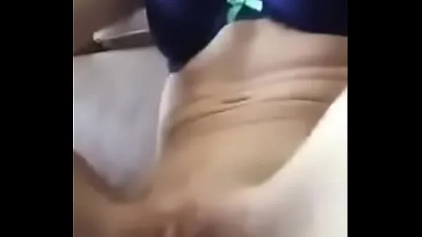 Ζεστό Young girl masturbating with vibrator φρέσκο ​​σωλήνα