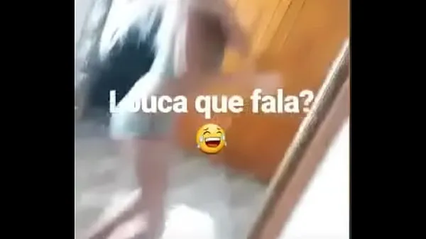 POBRETONA DA BROW HUGE SMELLS 1 KG OF AND DANCES CRAZY IN FRONT OF HER MIRROR WHICH WAS GIVING HIS ASS أنبوب جديد ساخن