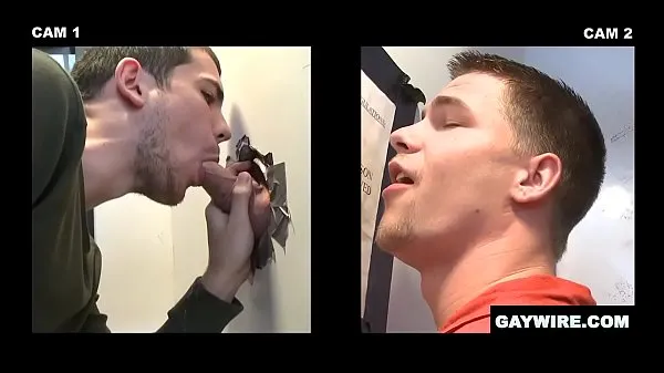 Hete GAYWIRE - Blake Savage Bravely Sticks His Big Dick Inside Of A Dirty Glory Hole verse buis