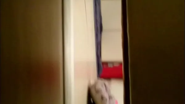 Gorąca Voyeur twin shower roommate spy świeża tuba