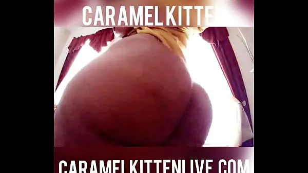 Vroča Thick Heavy Juicy Big Booty On Caramel Kitten sveža cev