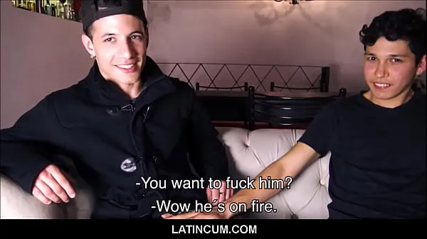 Two Twink Spanish Latino Boys Get Paid To Fuck In Front Of Camera Guy أنبوب جديد ساخن