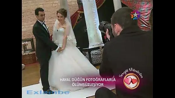 Ống nóng Turkish Bride Downblouse tươi