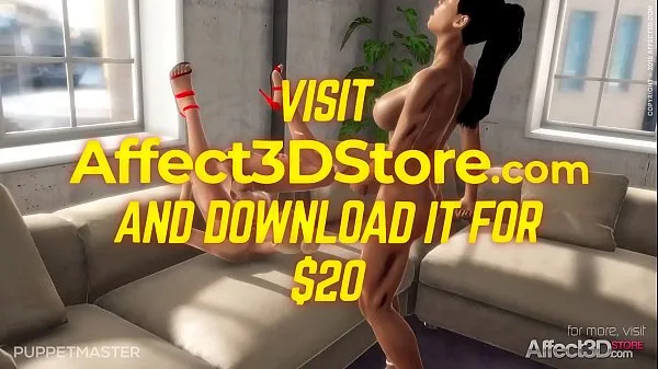 Kuuma Hot futanari lesbian 3D Animation Game tuore putki