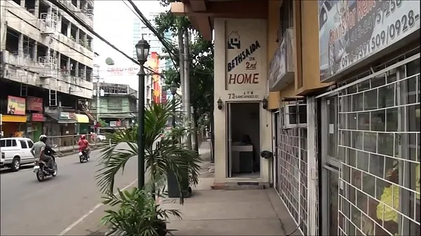 Gorąca Sanciangko Street Cebu Philippines świeża tuba
