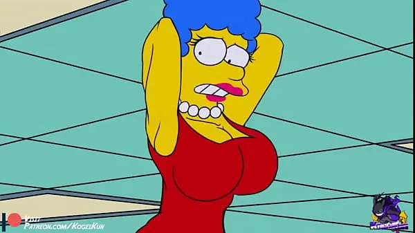 Varmt Marge Boobs (Spanish frisk rør