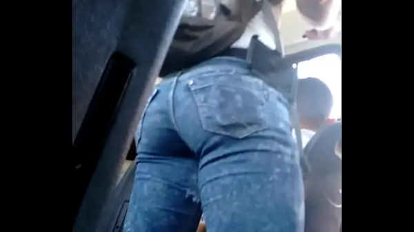 Ζεστό Big ass in the GAY truck φρέσκο ​​σωλήνα