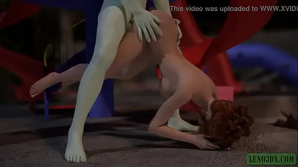 Vroča Sad Clown's Cock. 3D porn horror sveža cev