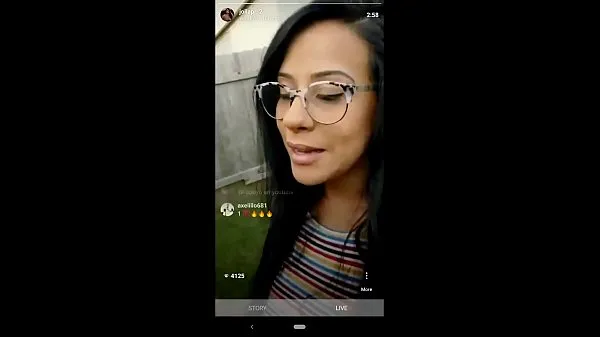 Hot Husband surpirses IG influencer wife while she's live. Cums on her face fresh Tube