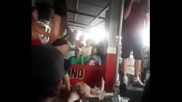 Tabung segar Having sex without a condom with a whore in public panas
